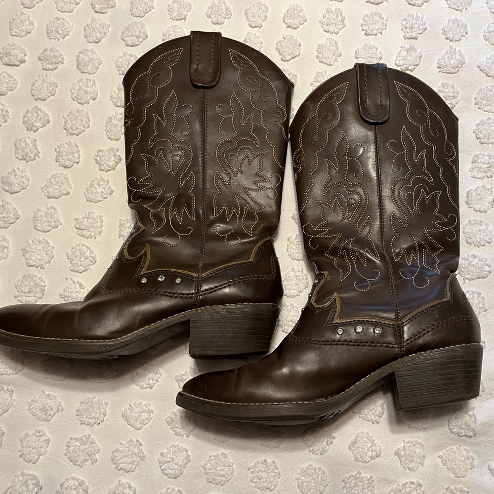 Limited Too Cowboy Boots, Size 7